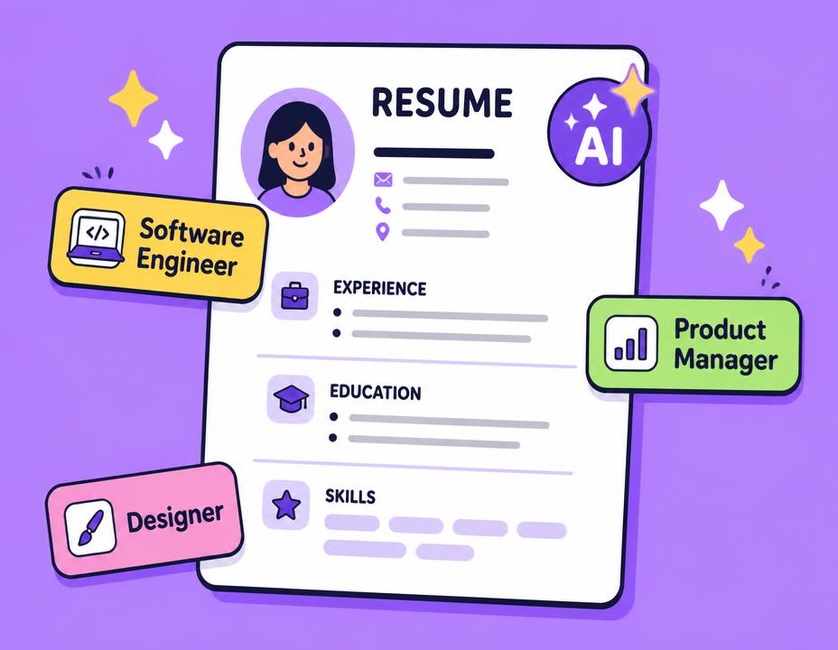 Resume with AI tags